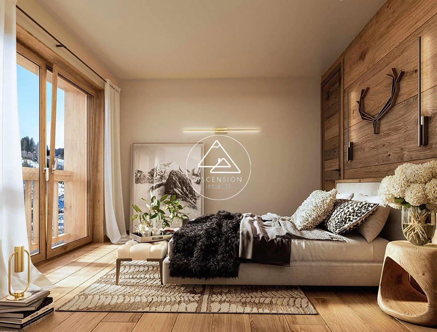 Appartement Penthouse neuf de 3 chambres et un coin nuit - Les Gets