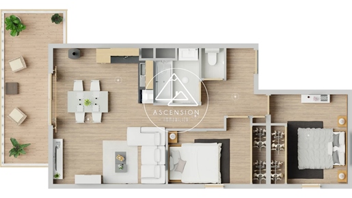New flat - 2 Bedrooms Morzine
