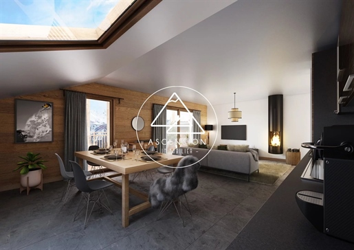 Les Reflets D'ardent - 4-Room Apartment + Duplex Mountain Corner