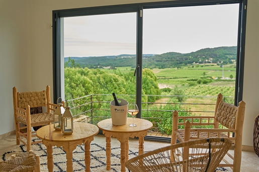 Eigentijds luxe huis met uitzicht - Vallée de la Cèze