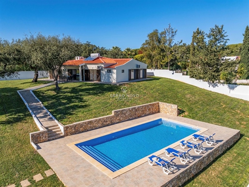 A stunning, four-bedroom single storey villa with pool.
