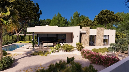 España: Costa Blanca. Villa moderna, Piscina, Jardín