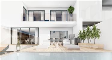 Modernidade e Sofisticação  em  Moradia  T4+1 em construção, com piscina e Rooftop.