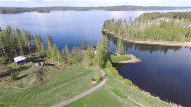 Úchylná a priestranná farma vo Fínsku