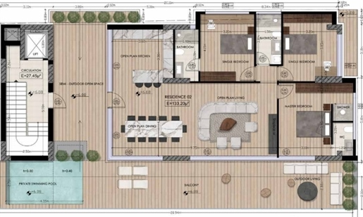 (Προς Πώληση) Κατοικία Διαμέρισμα || Αθήνα Νότια/Γλυφάδα - 150 τ.μ, 3 Υ/Δ, 1.350.000€