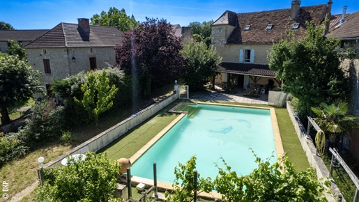 Sole Agent - Pretty stone village house with dovecote, garden and swimming pool