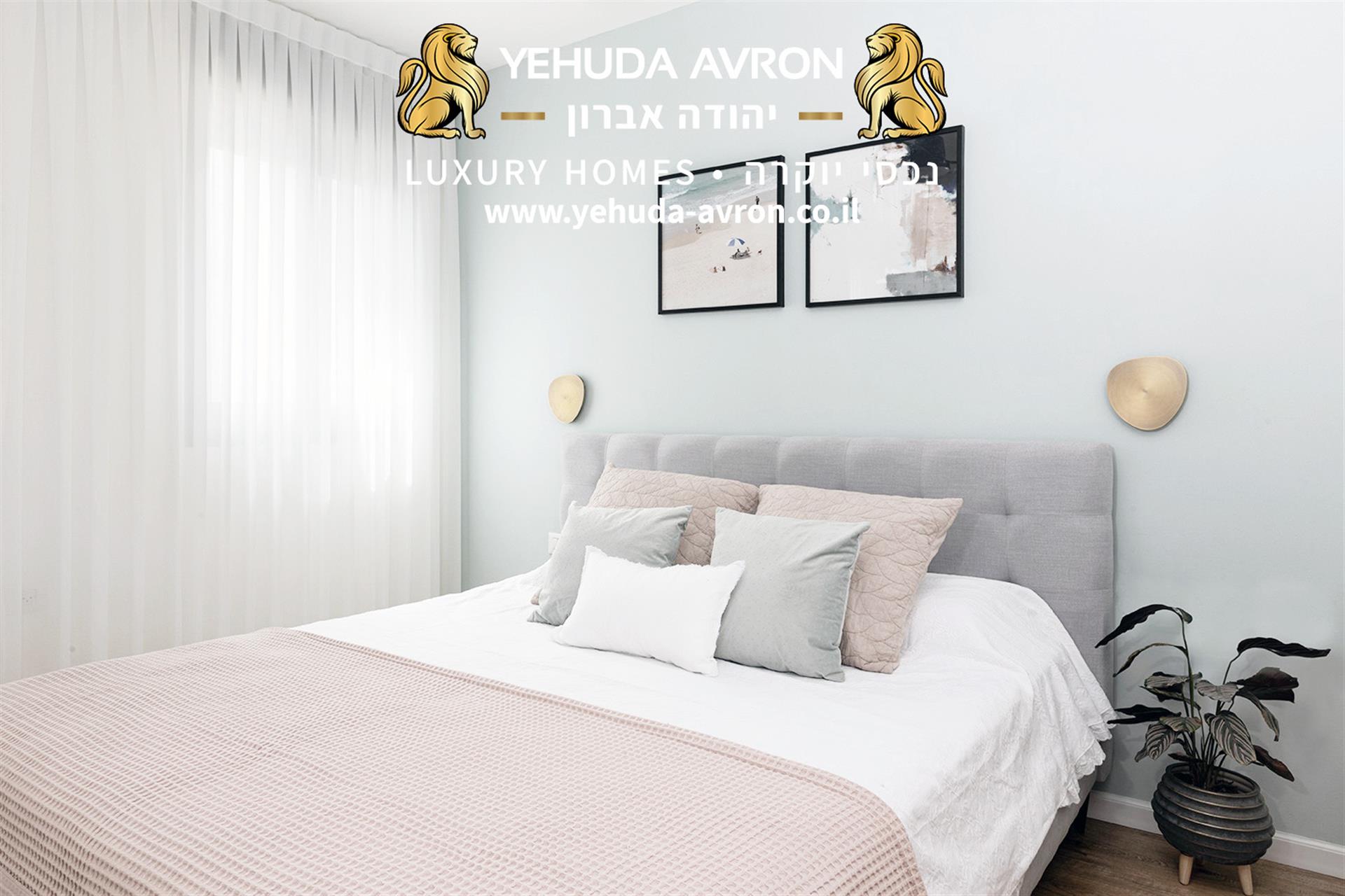 For sale in Herzliya in the new Galil Yam neighborhood, an amazing 4-room apartment.