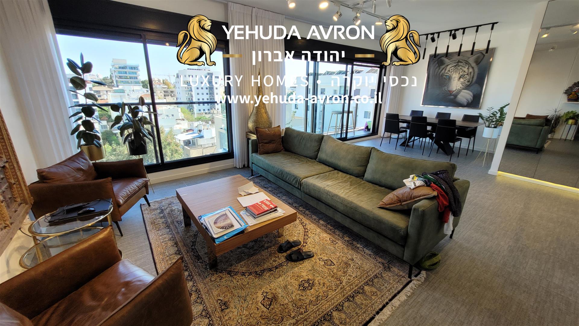 For Sale, Luxurious 4-Room Designer Apartment in a New Building