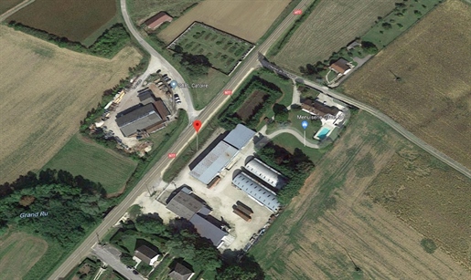 15Mn Auxerre Nord Rn77 - Bâtiments de 1680m² sur parcelle de 7830m² de terrain