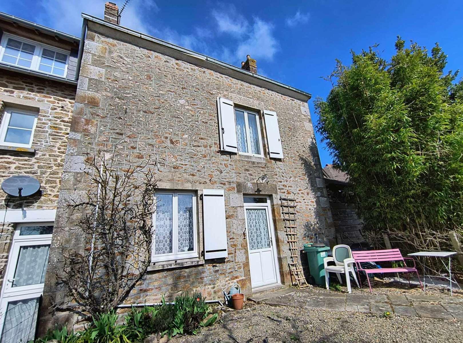 Stone house in a pretty village