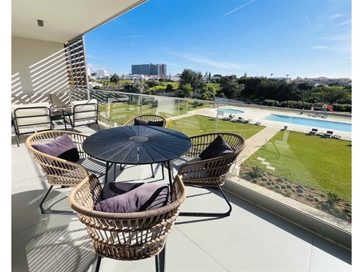Albufeira Green Apartments - T1 com varanda com vista piscina e jardim