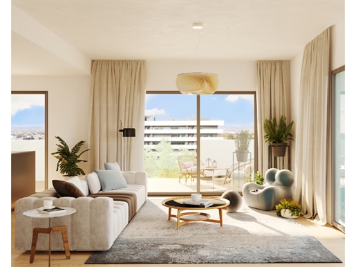 Faro (Algarve), 3-bedroom flat with a large Sud facing terrace