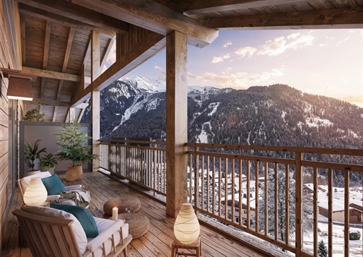Chalet at the foot of the slopes and ski lifts