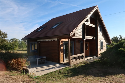 Beautiful Detached Wooden Chalet-Style House With No Work Required