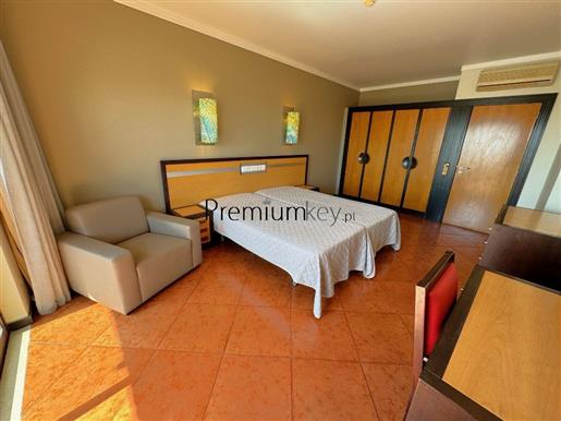 Apartament z 1 sypialnią i widokiem na morze w hotelu Paraíso w Albufeirze