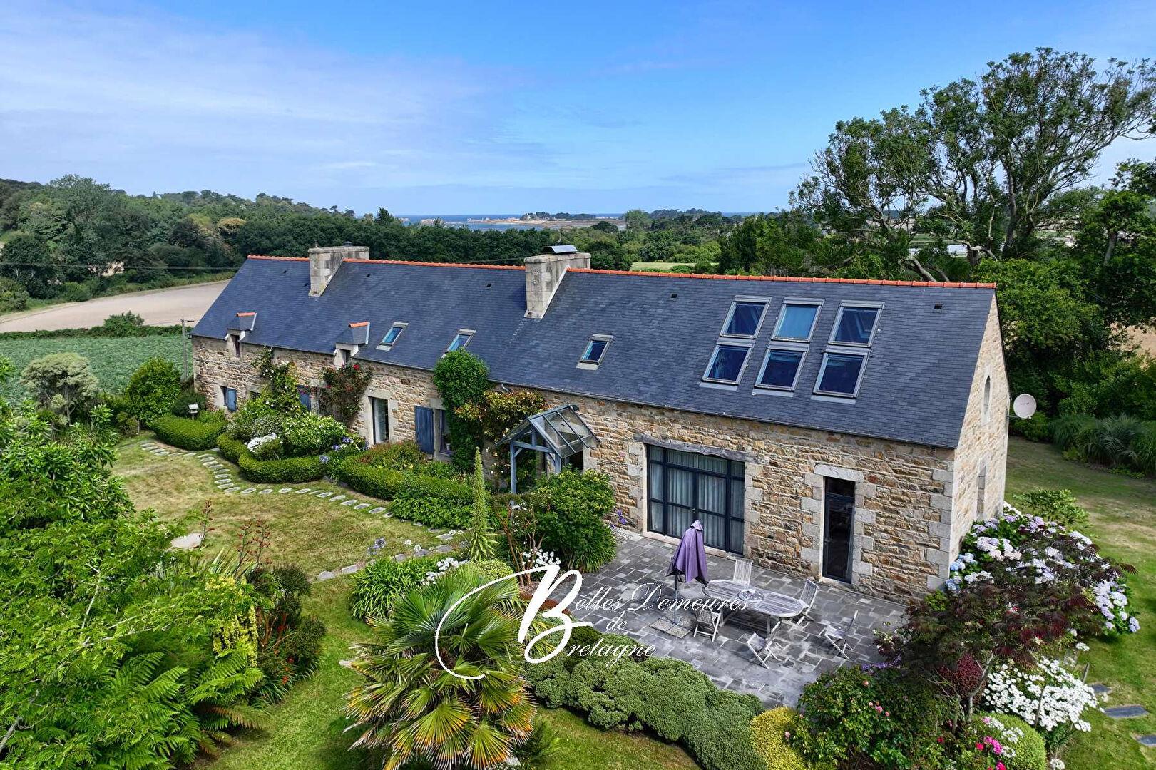 Prestigious residence, seaside with exceptional garden,Côte des Ajoncs