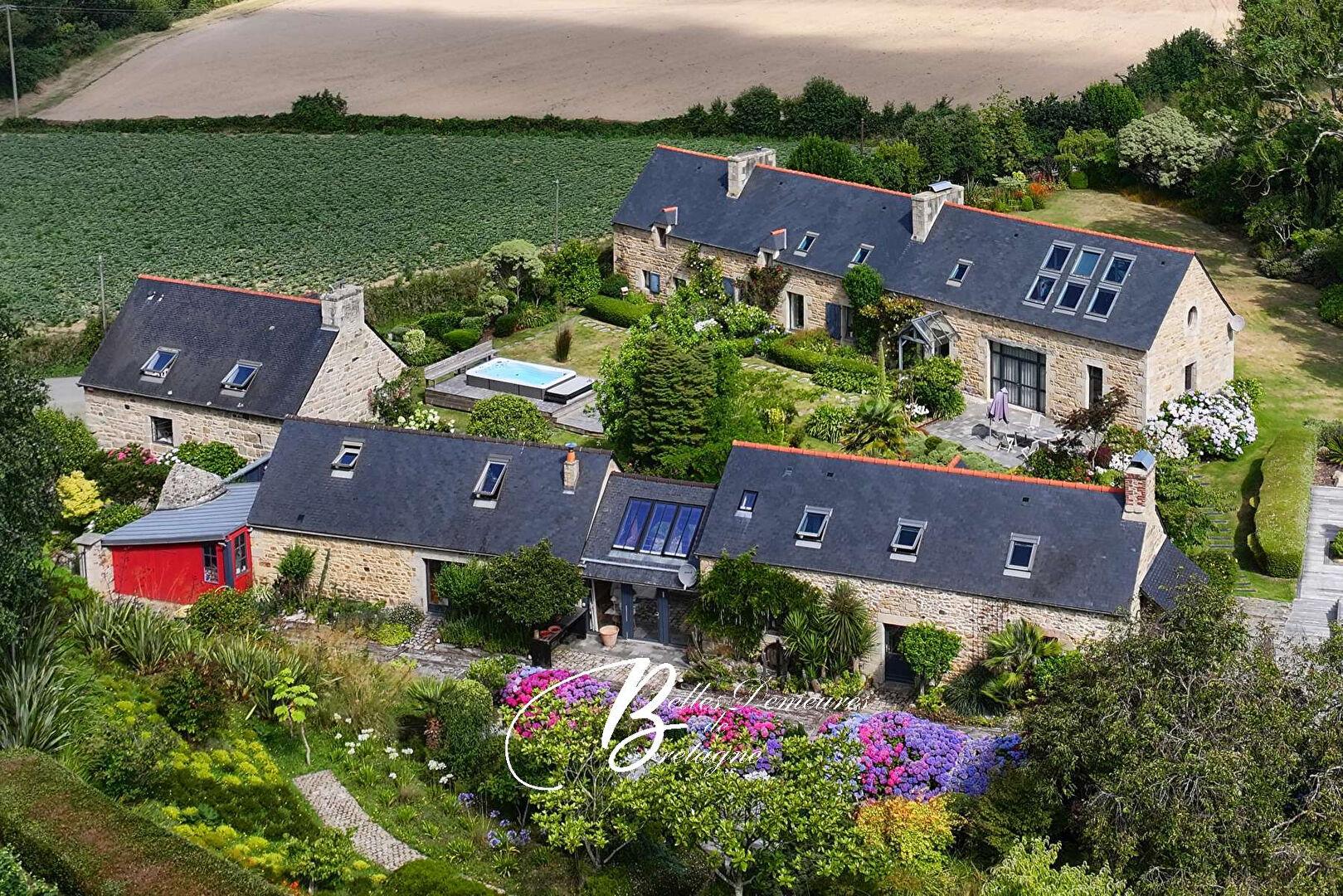 Prestigious residence, seaside with exceptional garden,Côte des Ajoncs