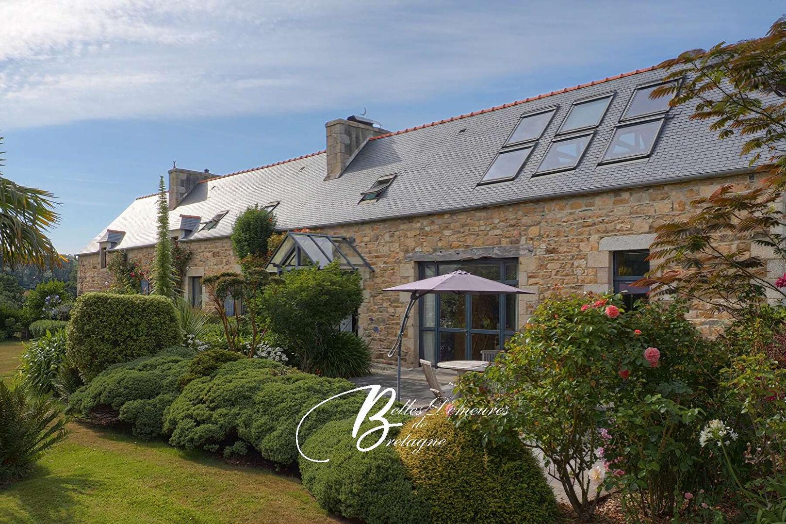 Prestigious residence, seaside with exceptional garden,Côte des Ajoncs