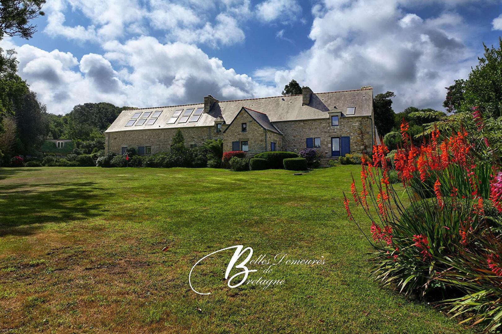 Prestigious residence, seaside with exceptional garden,Côte des Ajoncs