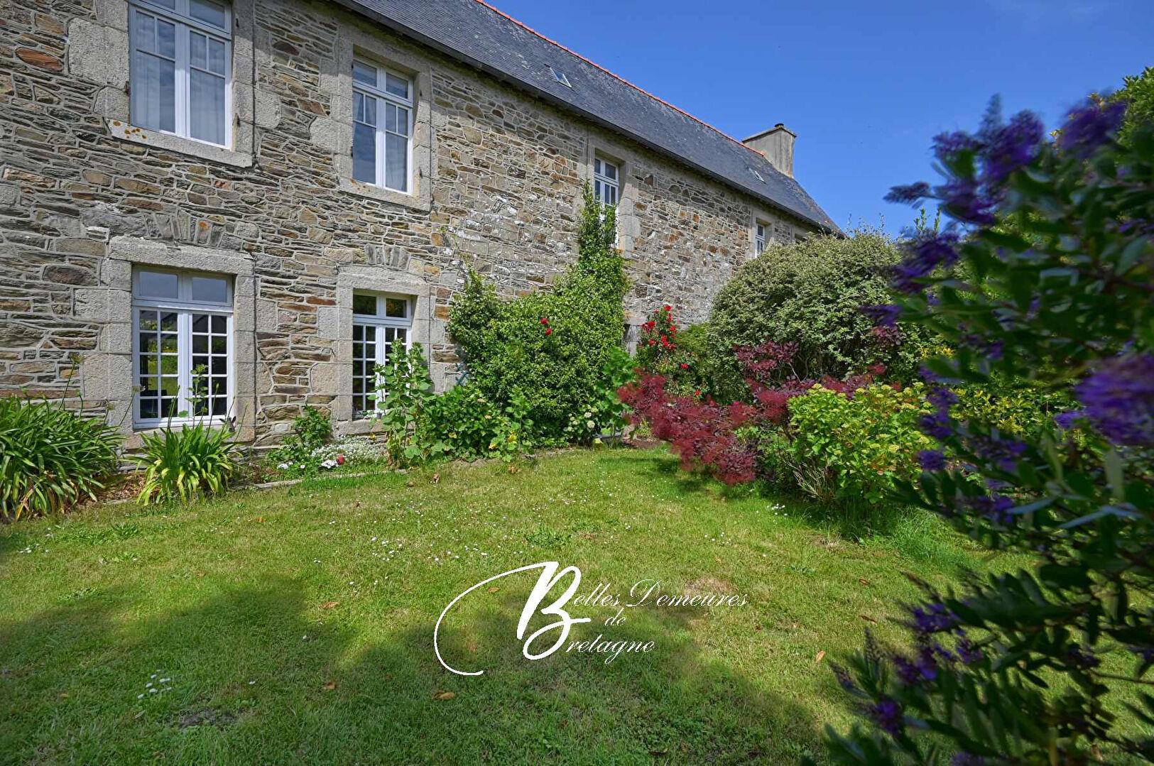 Elegant Manor and outbuildings at the gates of Tréguier Côtes d'Armor Brittany