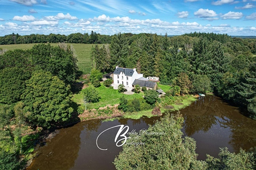 A Vendre Rare propriété sur 1 ha avec étang à 20 mn de Lorient