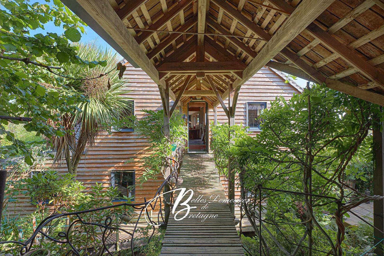 For sale contemporary ecological property close to the coast of the bay of Paimpol