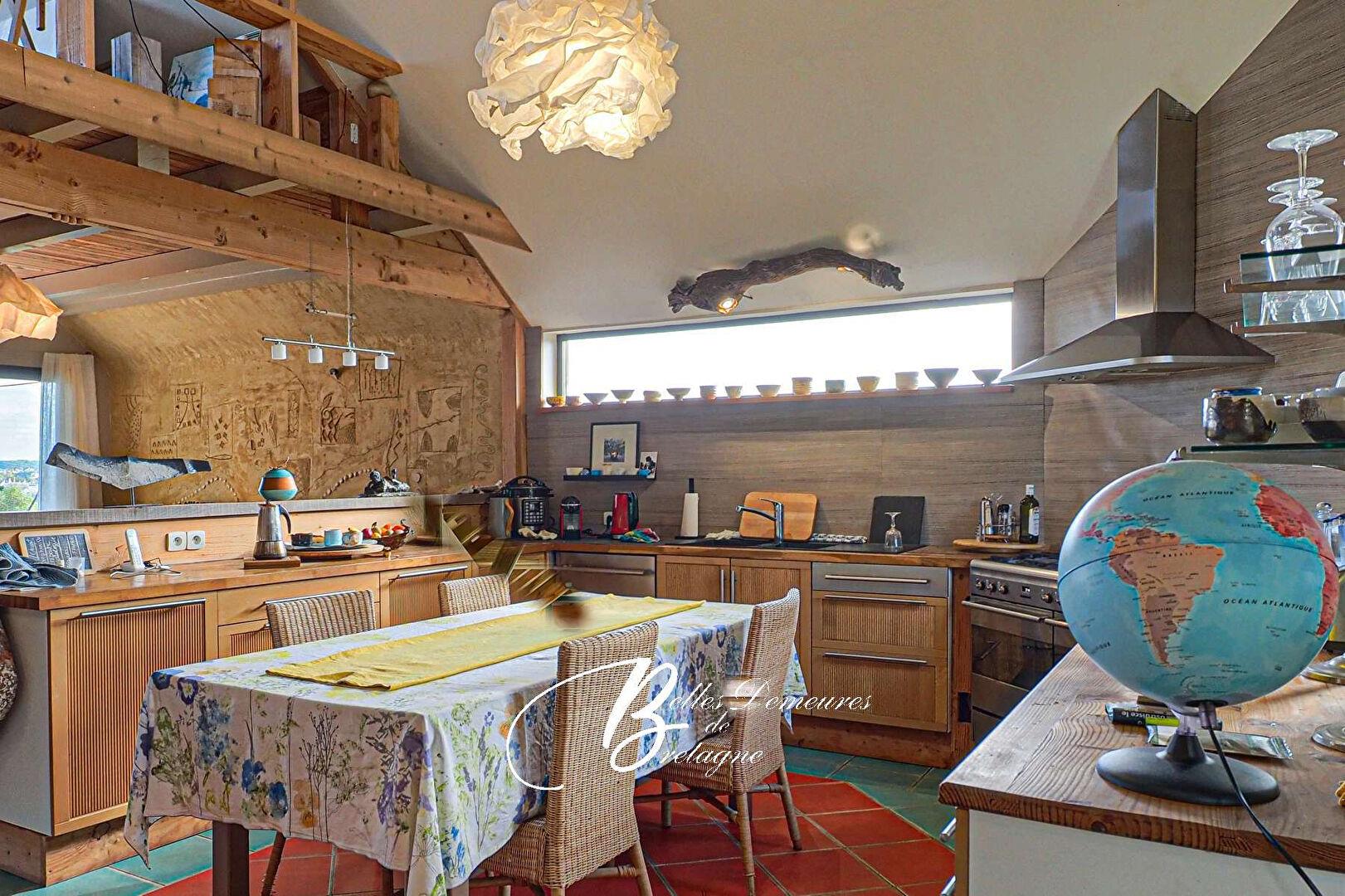 For sale contemporary ecological property close to the coast of the bay of Paimpol