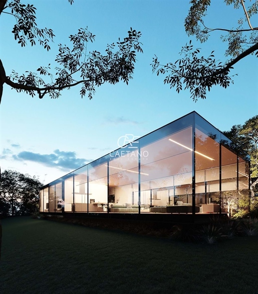 Casa de Vidro- Casa de design minimalista com 3 quartos
