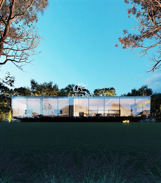 Glazen huis - Minimalistisch designhuis met 3 slaapkamers