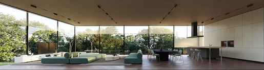 Glazen huis - Minimalistisch designhuis met 3 slaapkamers