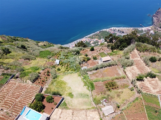 Large plot with sea view in Ponta do Sol