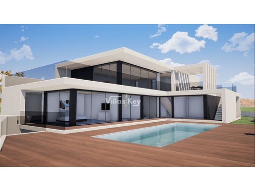 Ultramodernes Herrenhaus, zeitgenössischer und ultra-luxuriöser Stil in Ferragudo.