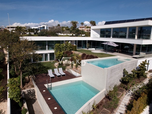 New Contemporary Villa with sea views for sale in Lagos, Algarve, Portugal