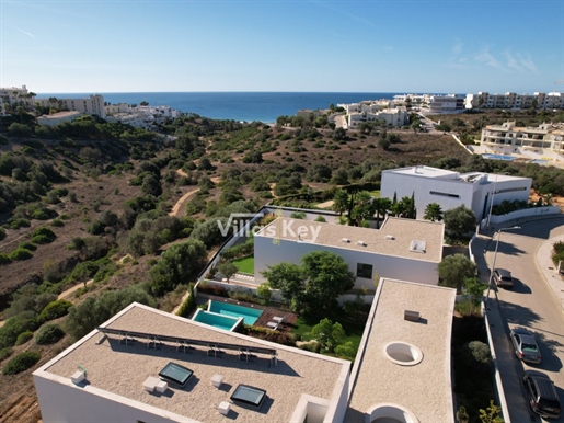 New Contemporary Villa with sea views for sale in Lagos, Algarve, Portugal