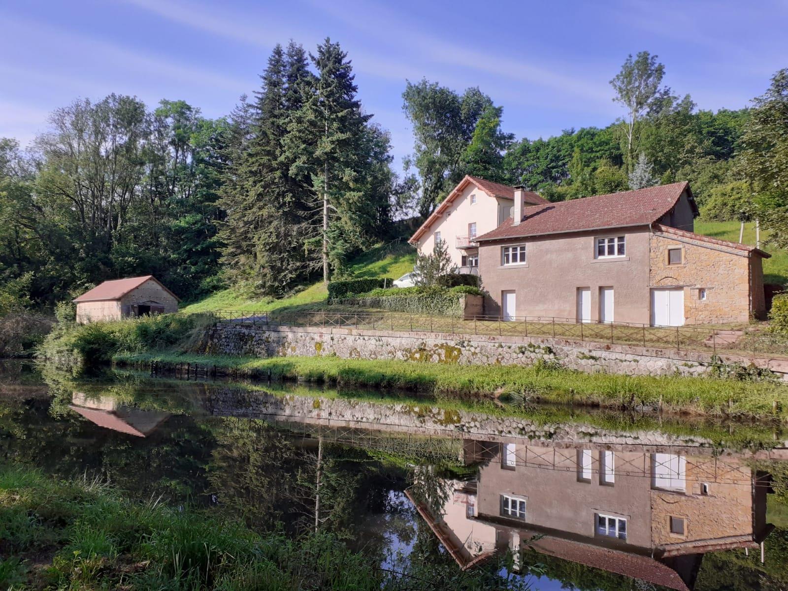 Houses along the canal