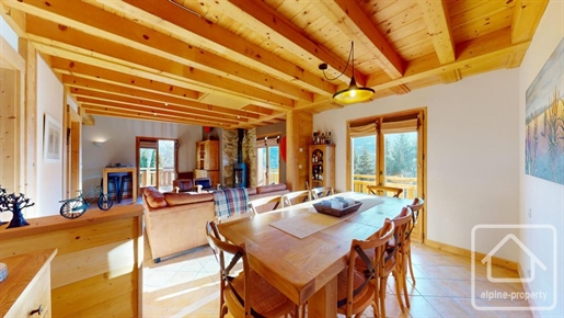 A stunning 5 bedroom chalet, elevated to new heights by its current owners.