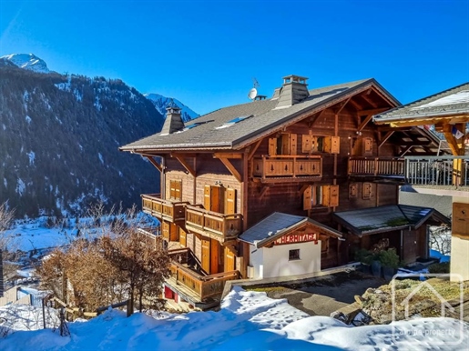 A magnificent chalet in a stunning location.