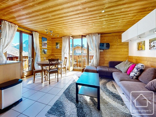 Appartement de 2 chambres, 2 salles de bains avec parking, à proximité de Morzine