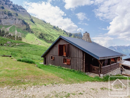 Lovely renovated alpine property in a tranquil hamlet with stunning views.