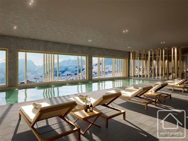 High end, ski in / ski out 1 bedroom apartments with bunk room in new build development with village