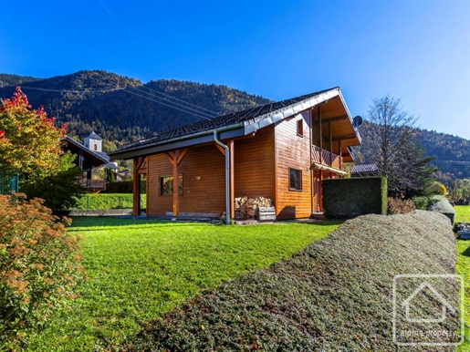 4 bedroom south facing chalet with superb views
