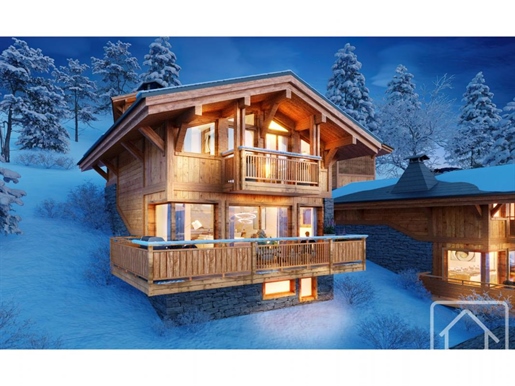 Brand new, 4 bedroom chalets on the Mont Chéry side