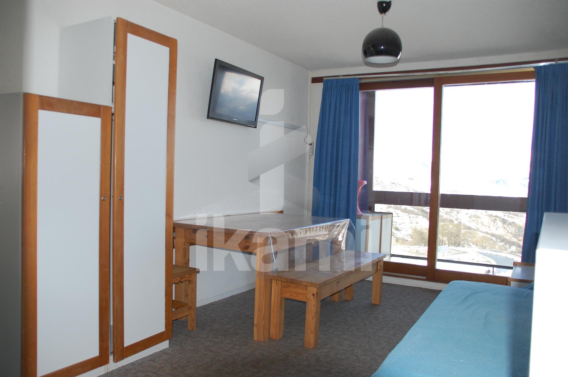 Apartment T2 with a view of the slopes - Villarembert Le Corbier