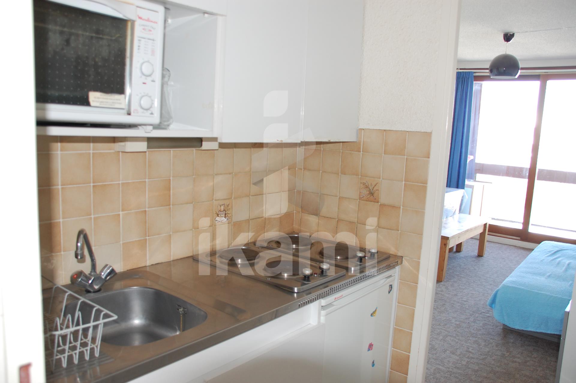 Apartment T2 with a view of the slopes - Villarembert Le Corbier
