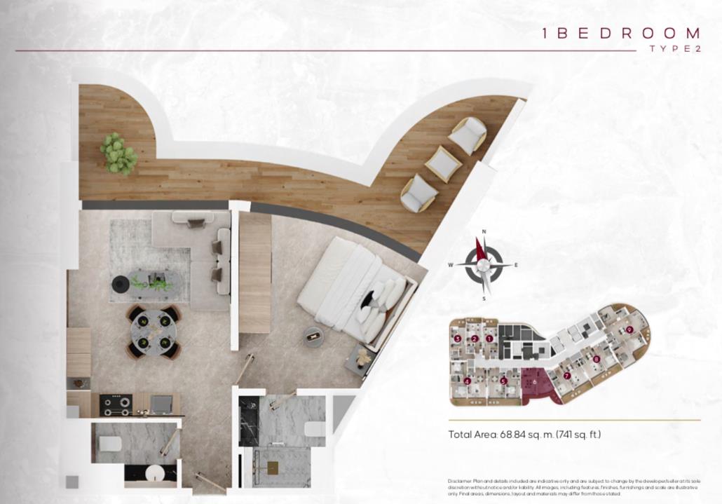 Residential Fully furnished, Vastu apt, hotel-like amenities