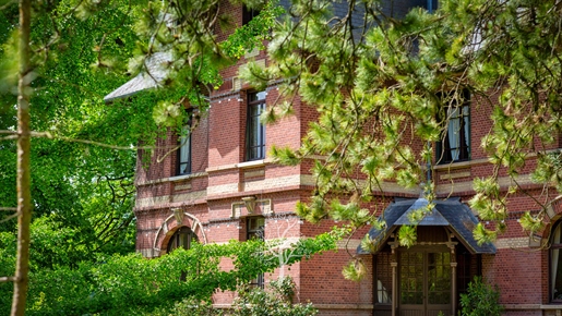 Elegante casa señorial del siglo XIX en el Pays de Caux