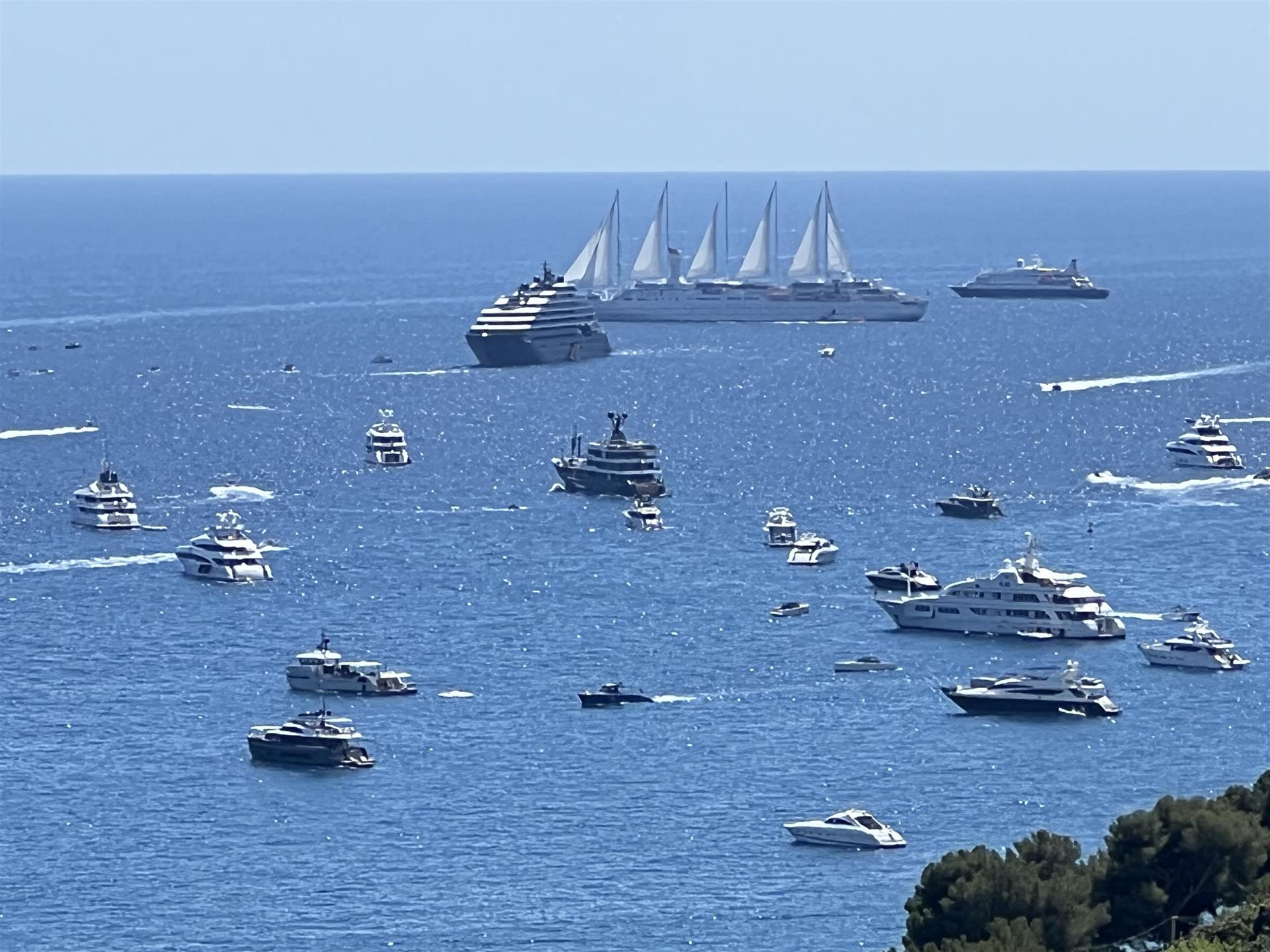 Monaco and beaches next door, sea view