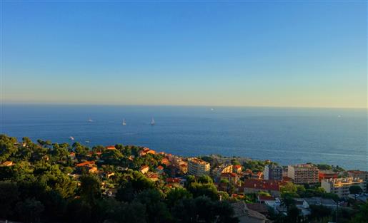 Vue mer panoramique, proche Monaco