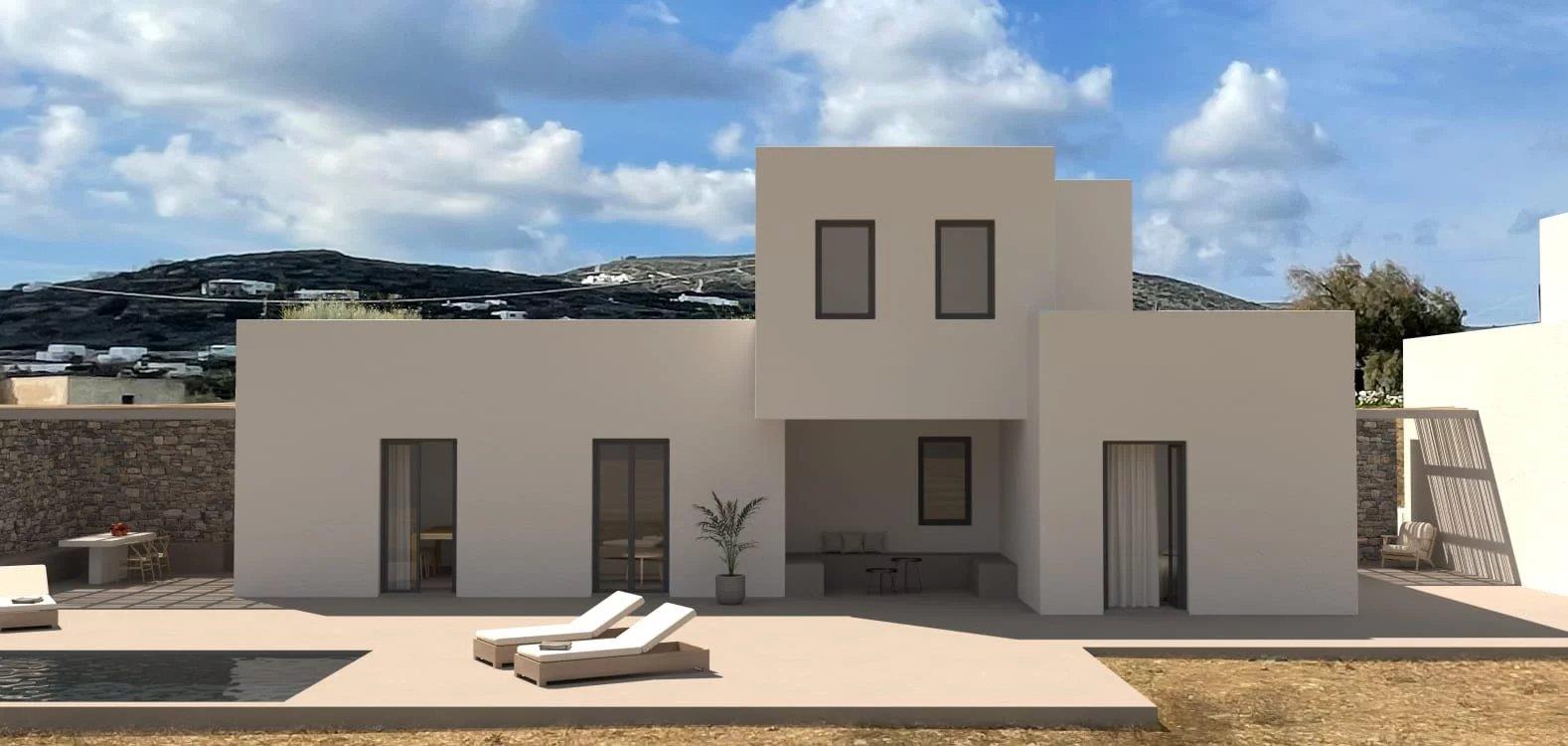 For Sale – 2 New Villas With Private Pools – Paros Island
