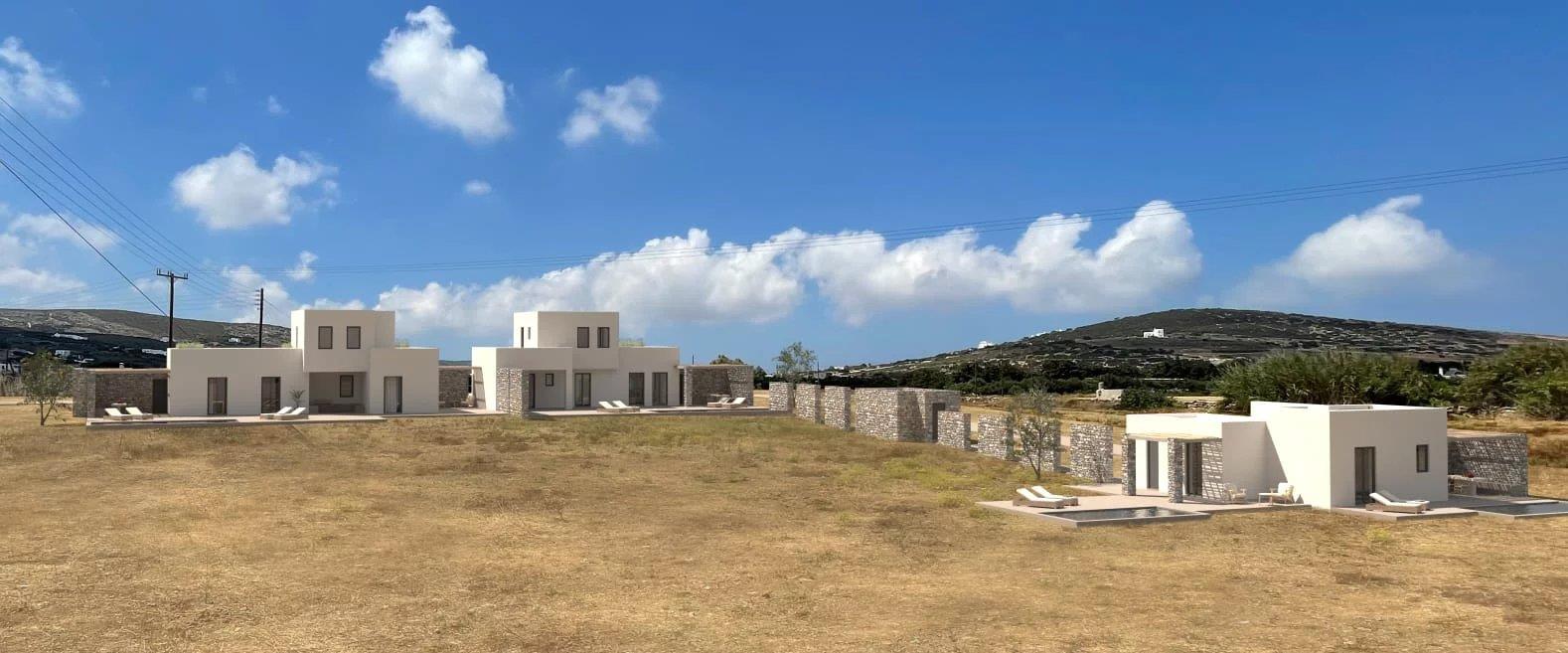 For Sale – 2 New Villas With Private Pools – Paros Island
